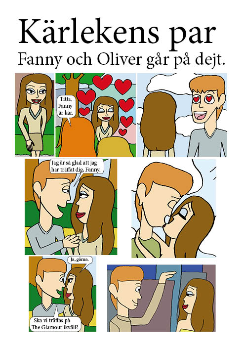 Fanny och Oliver går på dejt 1